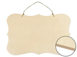 Cartel de Madera Para Colgar MultiCraft 30cm