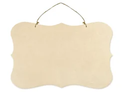Cartel de Madera Para Colgar MultiCraft 30cm