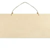 Cartel de Madera Para Colgar Rectangular MultiCraft