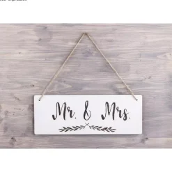 Cartel de madera Rectángulo