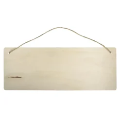 Cartel de madera Rectángulo