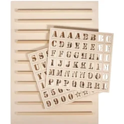 Cartel Letterboard de madera
