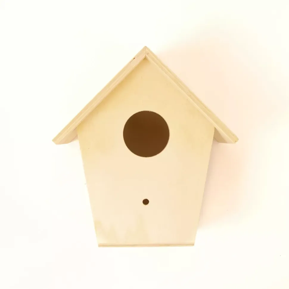 Casa de Madera para Pájaros Inclinada Artiwood 17x16cm