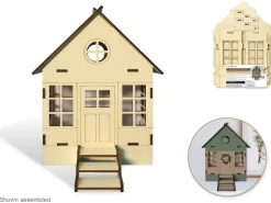 Casa de Muñecas de Madera MultiCraft