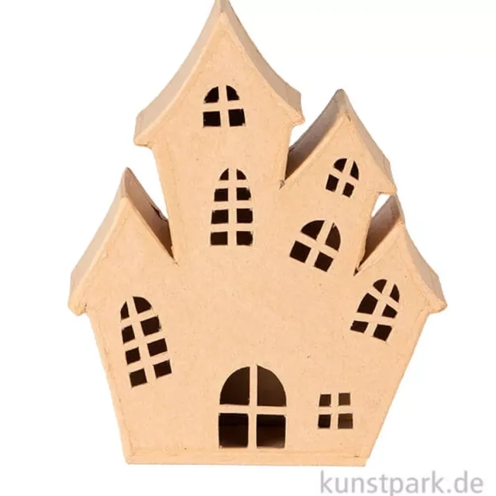 Casa encantada de papel maché Decopatch 16x20cm