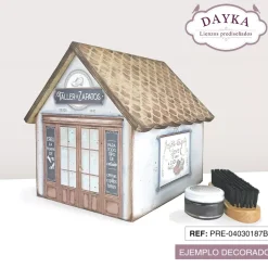 Casita de Betunes de Madera Dayka