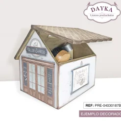 Casita de Betunes de Madera Dayka