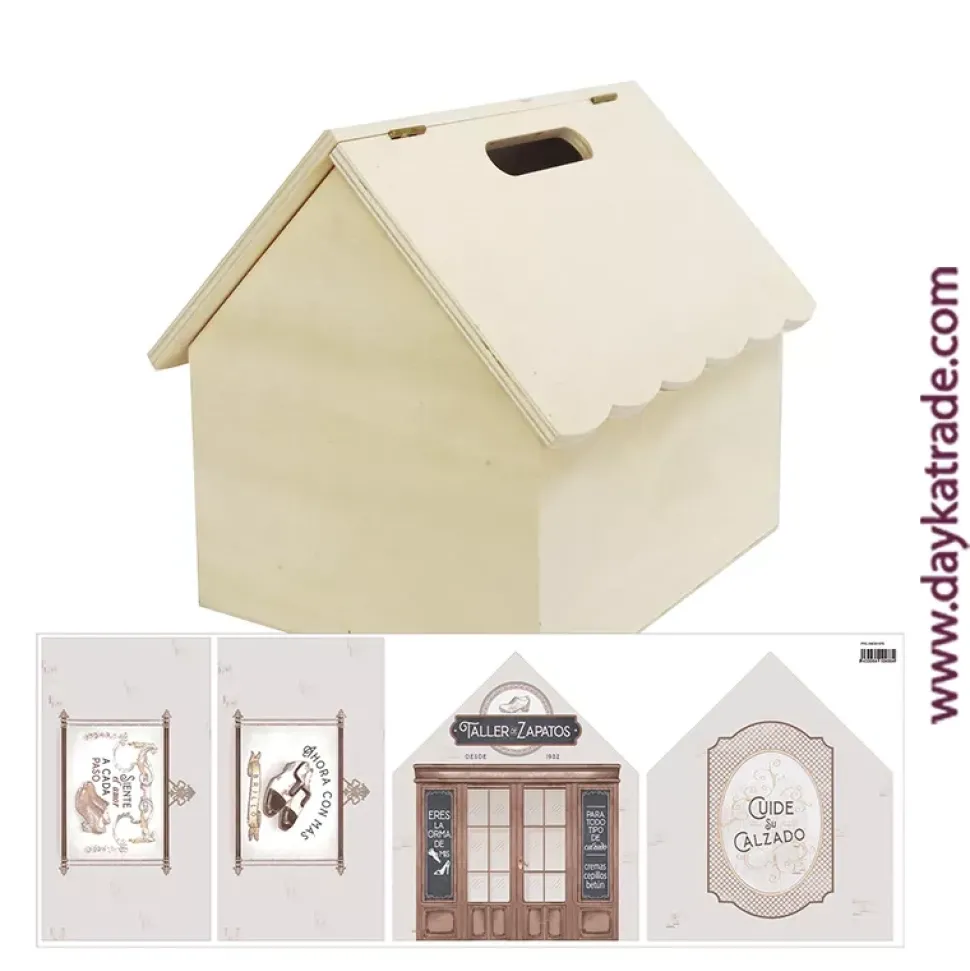 Casita de Betunes de Madera Dayka