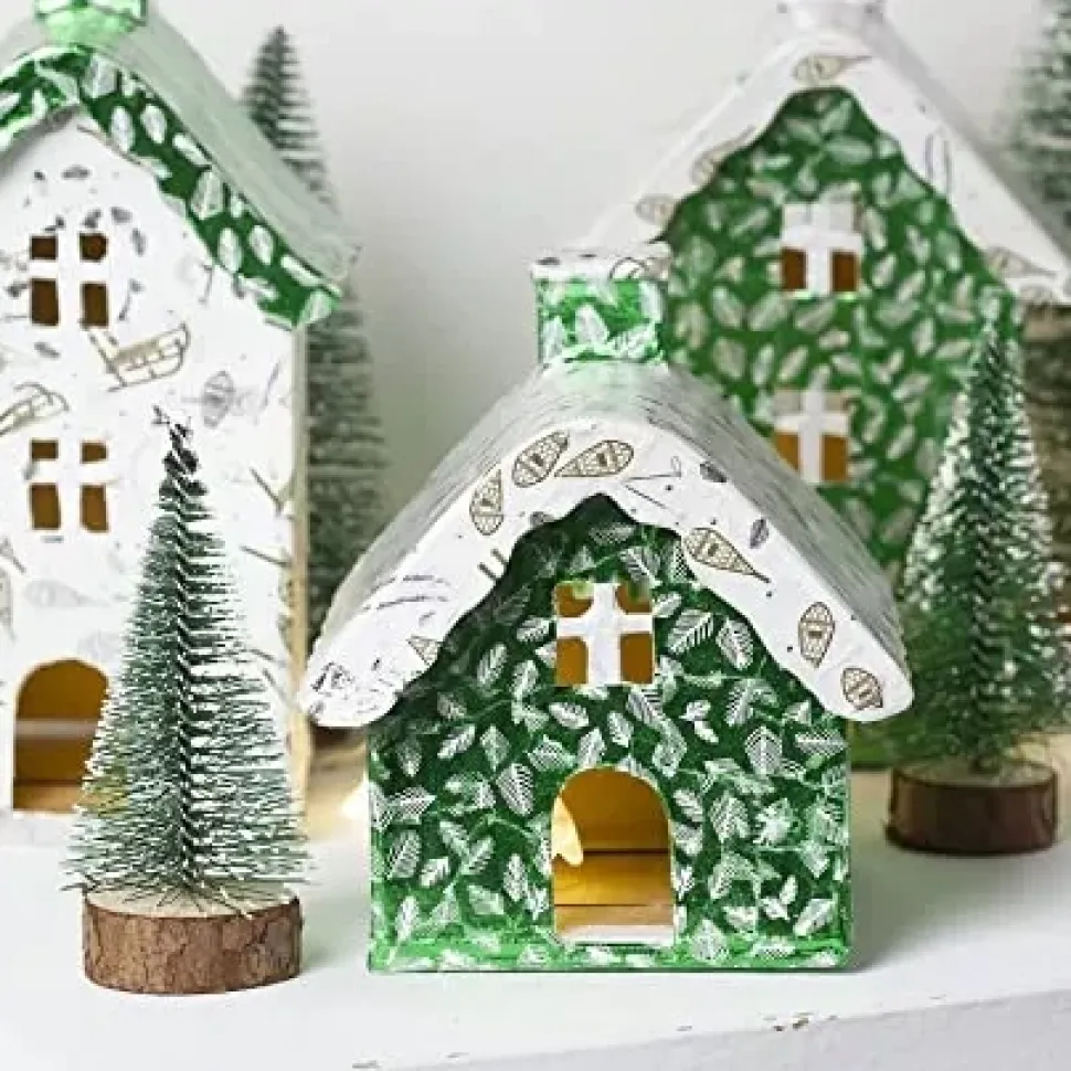 Casita de Papel Maché