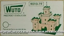 Castillo-19 Kits Recortables Serigrafiados de Marquetería 4010-19