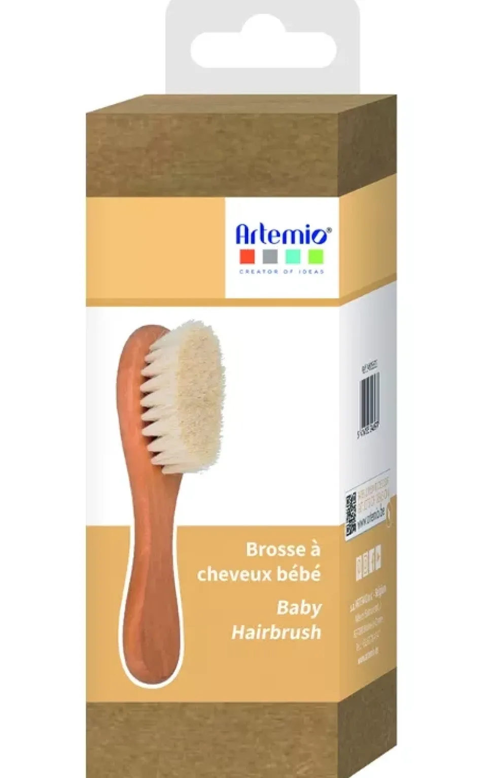 Cepillo de Madera para Bebé Artemio