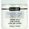 Cera en crema Americana Decor Creme Wax Blanco DecoArt 236ml