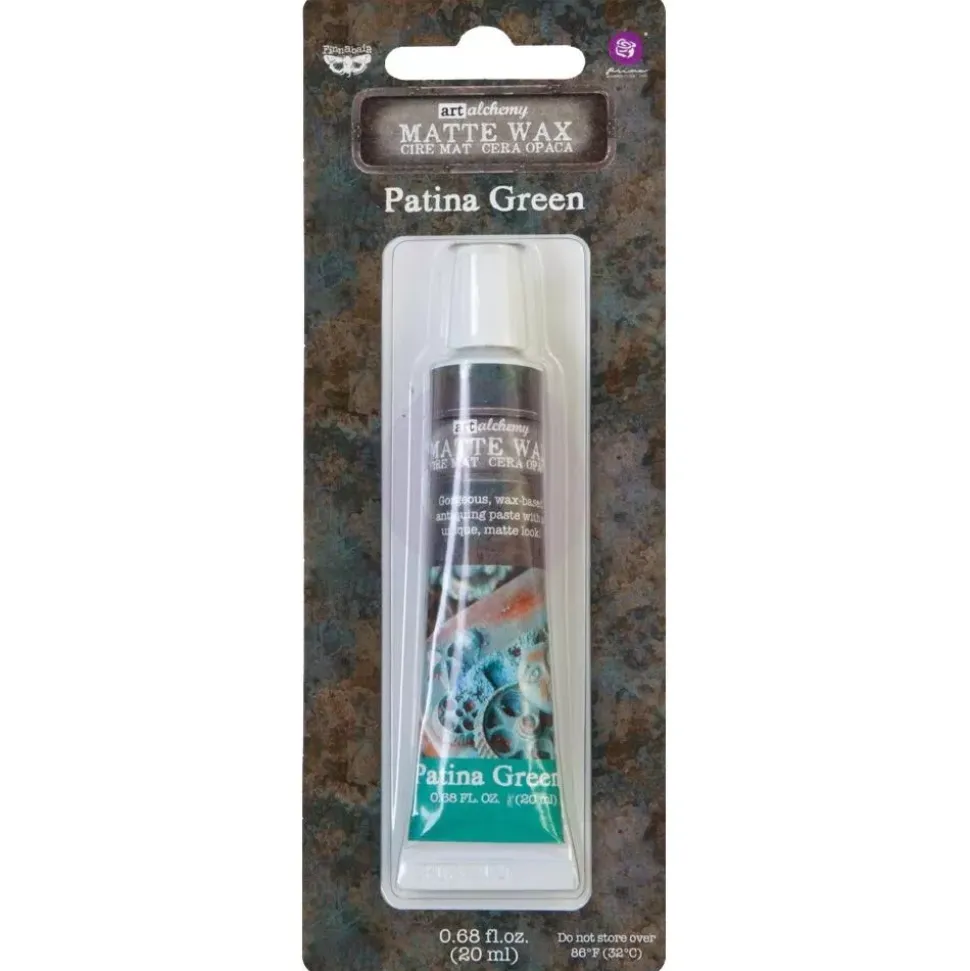 Cera Mate Patina Green Art Alchemy Finnabair