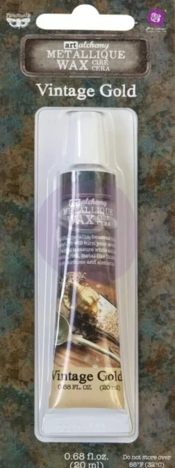 Cera metálica Art Alchemy Finnabair Vintage Gold