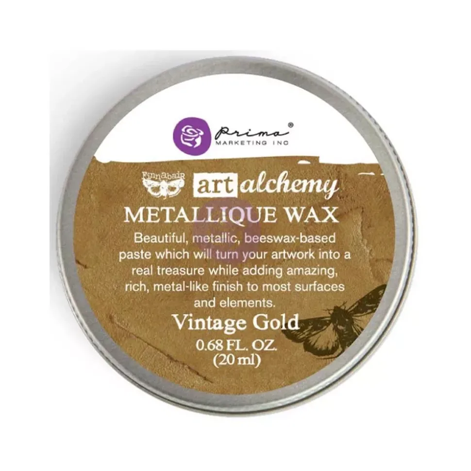 Cera metálica Art Alchemy Finnabair Vintage Gold