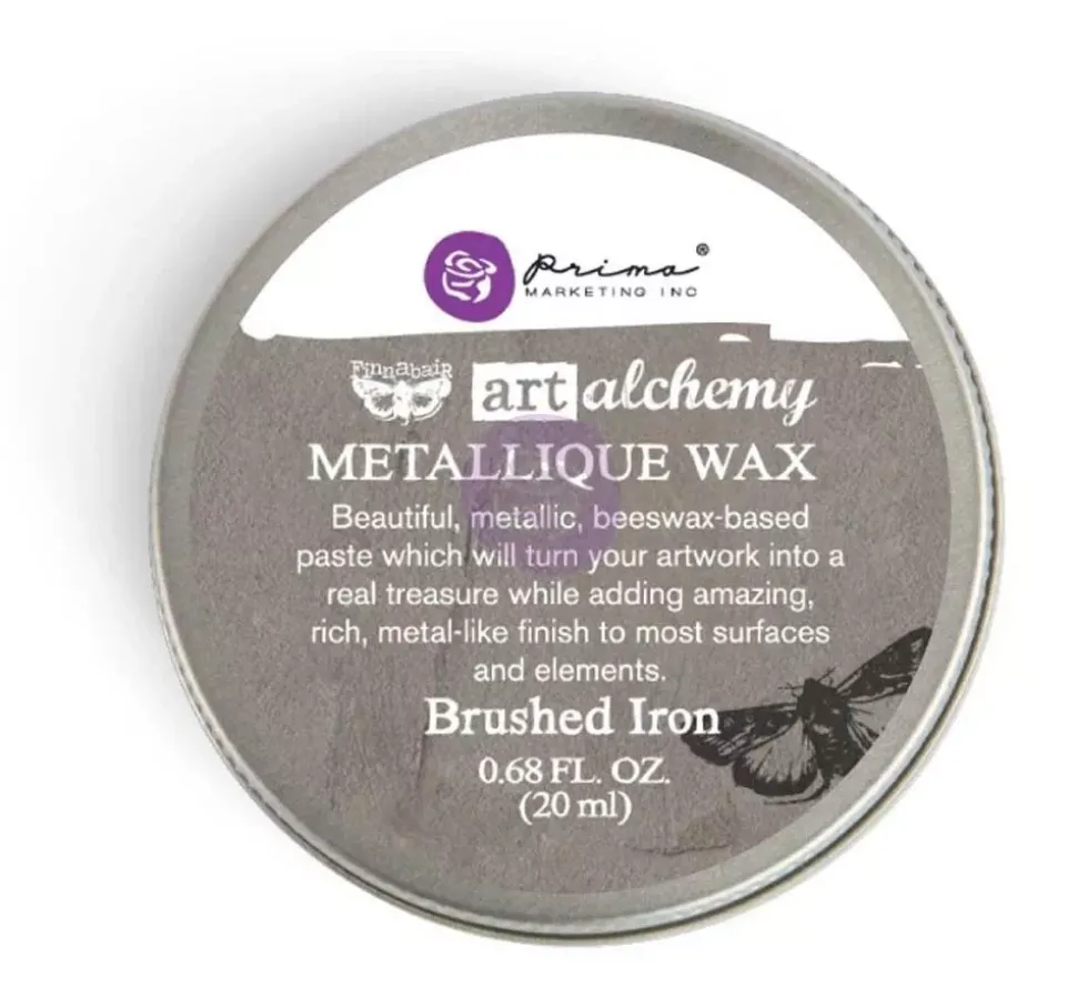 Cera metálica Art Alchemy Finnabair Brushed Iron