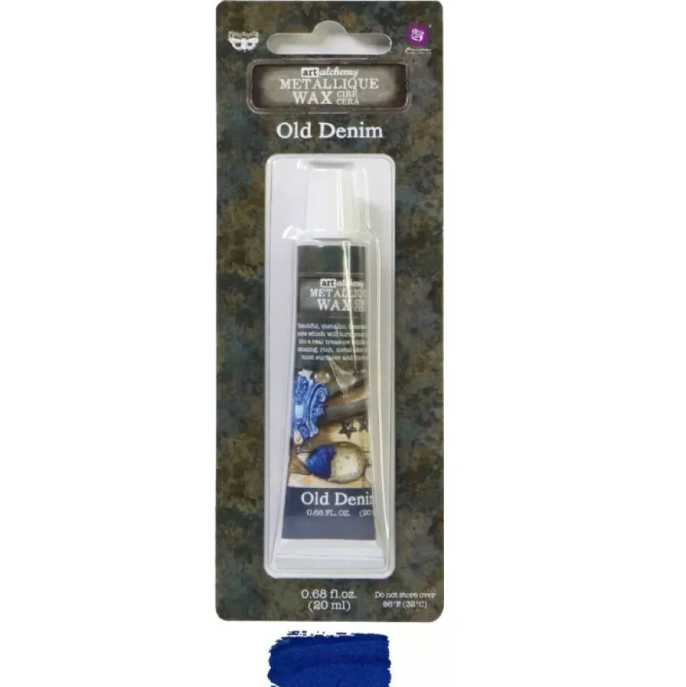 Cera metálica Art Alchemy Finnabair Old Denim