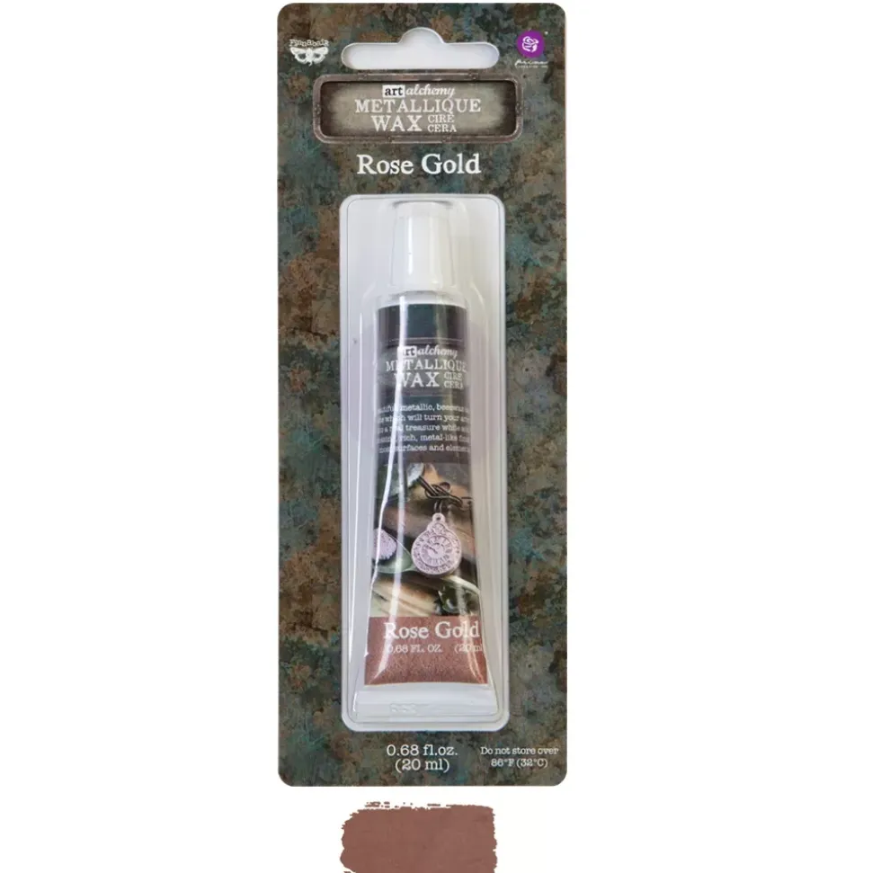 Cera metálica Art Alchemy Finnabair Rose Gold
