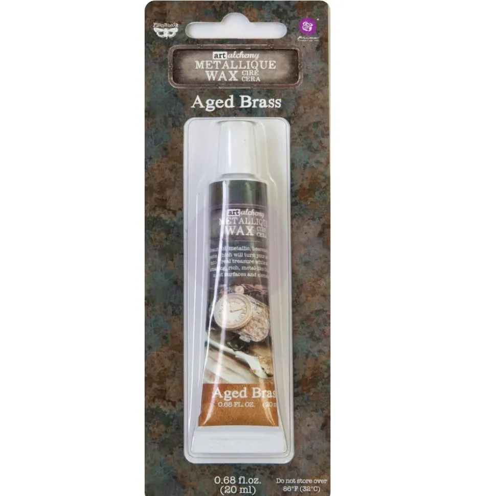 Cera metálica Art Alchemy Finnabair Aged Brass
