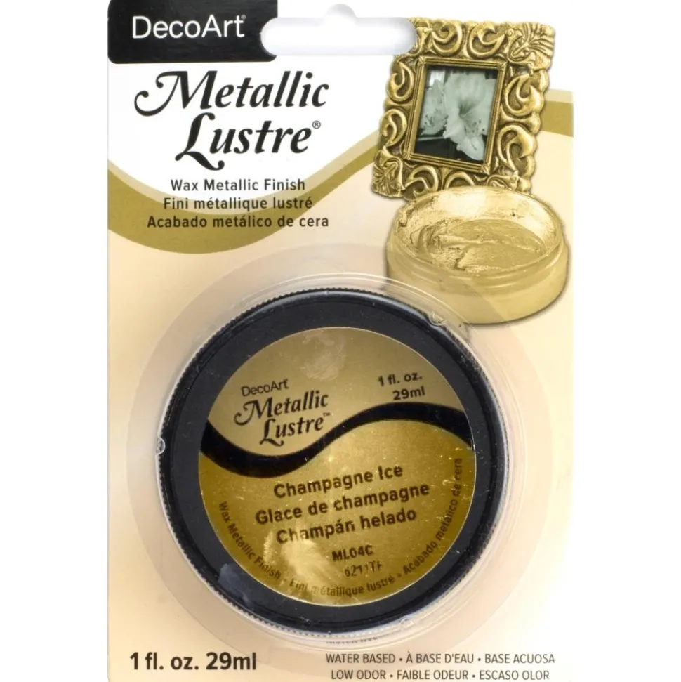 Cera Metálica Metallic Lustre Champagne Ice Decoart