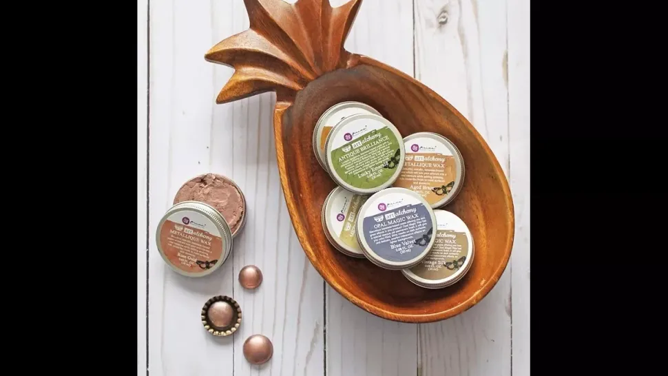 Cera Opal Magic Art Alchemy Finnabair Vintage Silk