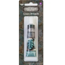 Cera Opal Magic Art Alchemy Finnabair Green Brocade