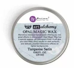 Cera Opal Magic Art Alchemy Finnabair Turquoise Satin