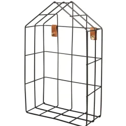 Cesta casita de metal para Pegboard Pin and Peg