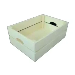 Cesta de chopo Artiwood 40x25x20cm