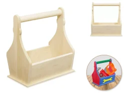 Cesta de Herramientas de Madera MultiCraft