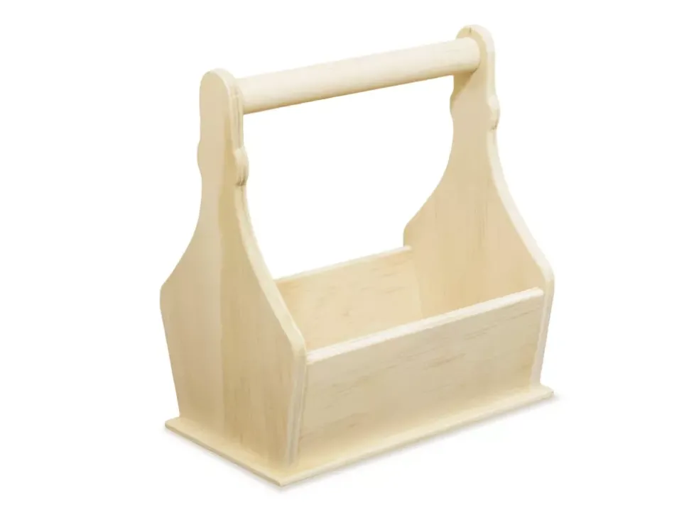 Cesta de Herramientas de Madera MultiCraft