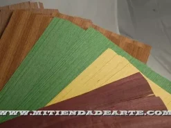 Chapas de Madera para Taracea 20x40 cm