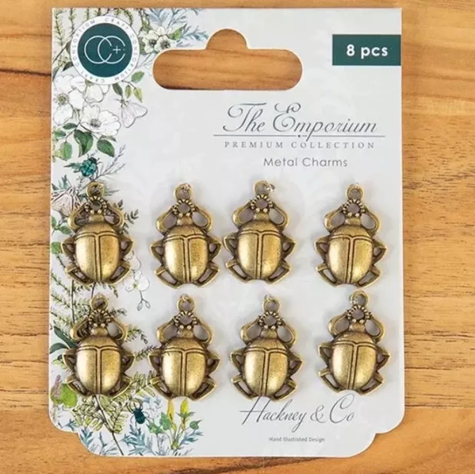 Charms metálicos Beetle The Emporium Craft Consortium