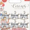 Charms metálicos Big Top Circus Craft Consortium