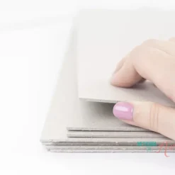 Chipboard Cartón Compacto para Encuadernar Gris 3mm Craftelier 70x50cm