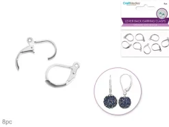 Cierre de Palanca Para Pendientes Plata MultiCraft 15mm