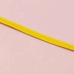 Cinta de Ecopiel Amarillo Craftelier 1cm