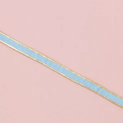 Cinta de Ecopiel Azul Craftelier 5mm