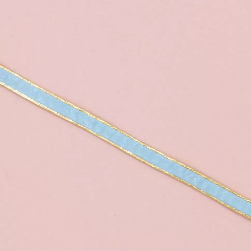 Cinta de Ecopiel Azul Craftelier 5mm