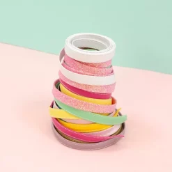 Cinta de Ecopiel Lila Craftelier 1cm