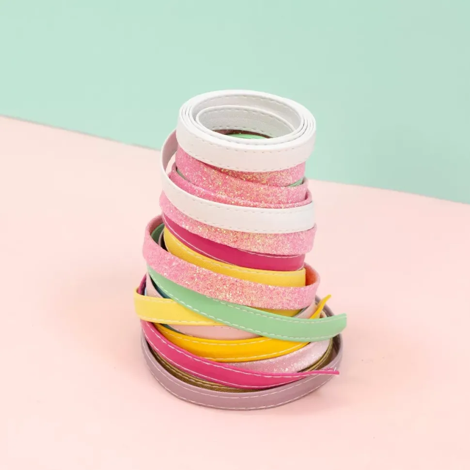 Cinta de Ecopiel Lila Craftelier 1cm