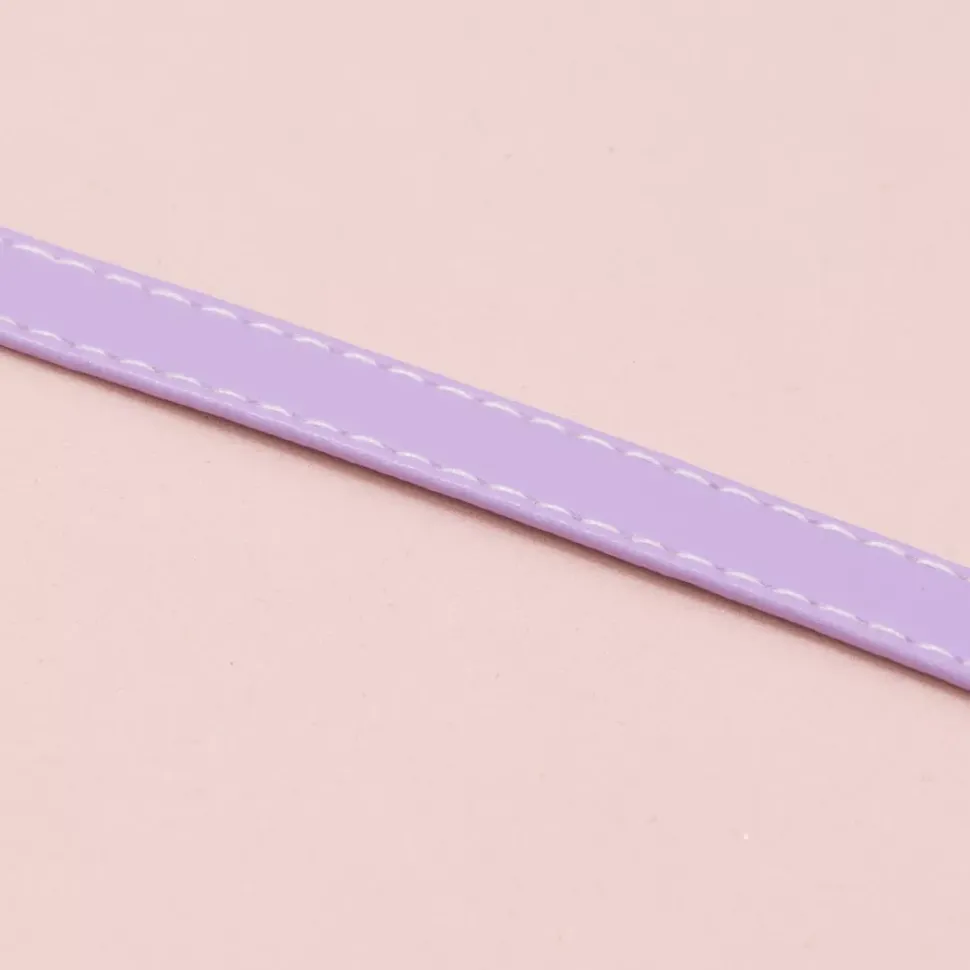 Cinta de Ecopiel Lila Craftelier 1cm