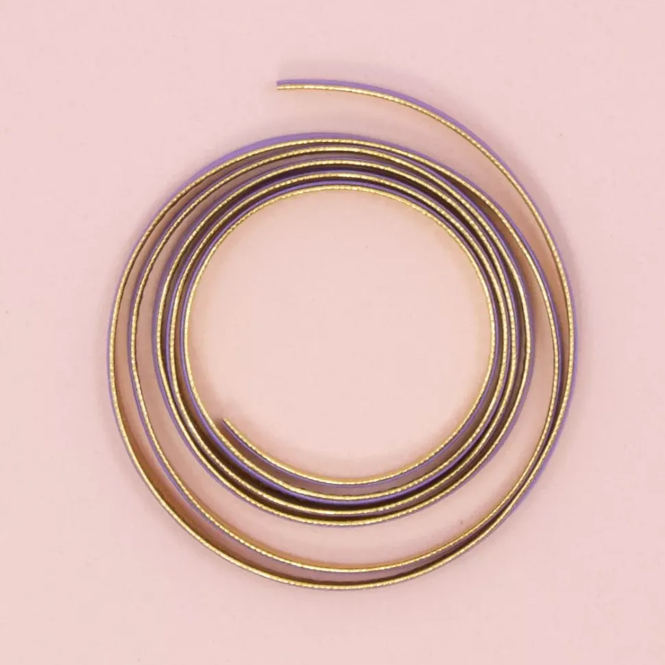 Cinta de Ecopiel Morado Craftelier 5mm