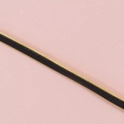 Cinta de Ecopiel Negro Craftelier 5mm