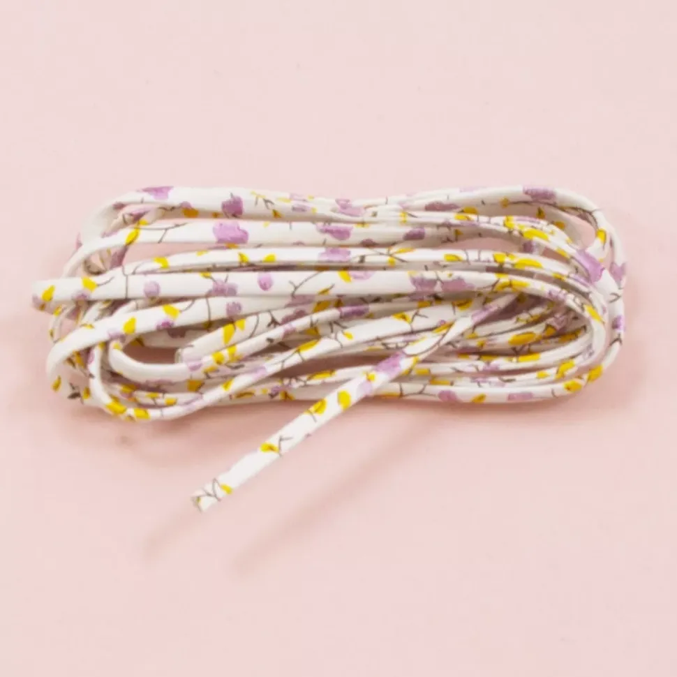 Cinta de Ecopiel Violetas Craftelier 3mm