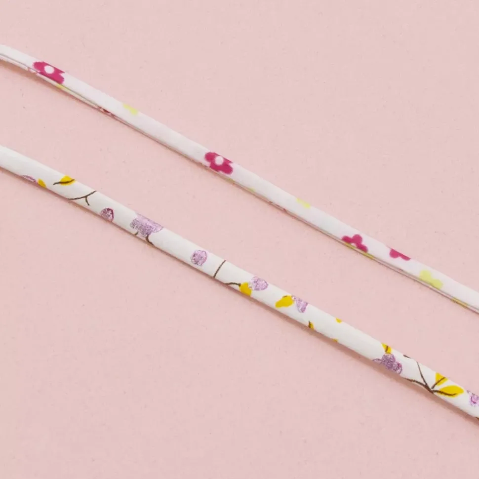 Cinta de Ecopiel Violetas Craftelier 3mm