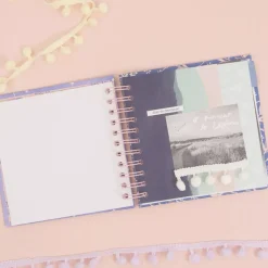 Cinta de Pompón Azul Bebé Craftelier 12mm