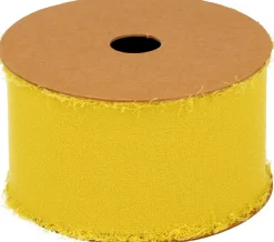 Cinta De Seda Amarillo Artemio 38mm