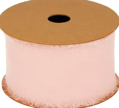 Cinta De Seda Rosa Artemio 38mm