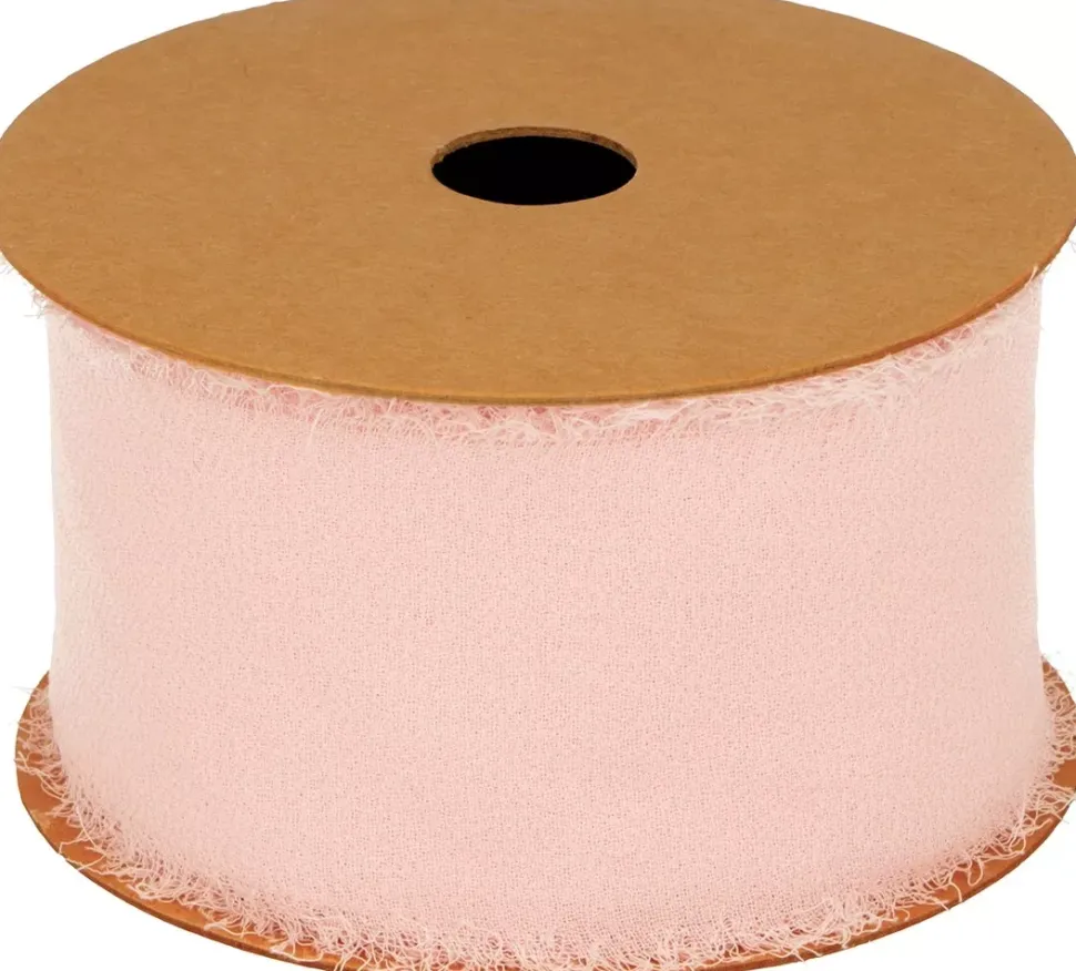 Cinta De Seda Rosa Artemio 38mm